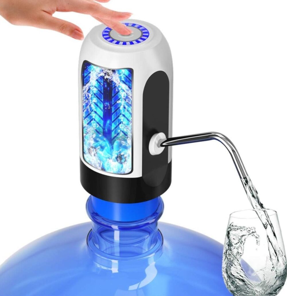 Automatic USB Rechargeable Water Dispenser Pump for 5 Gallon Bottles