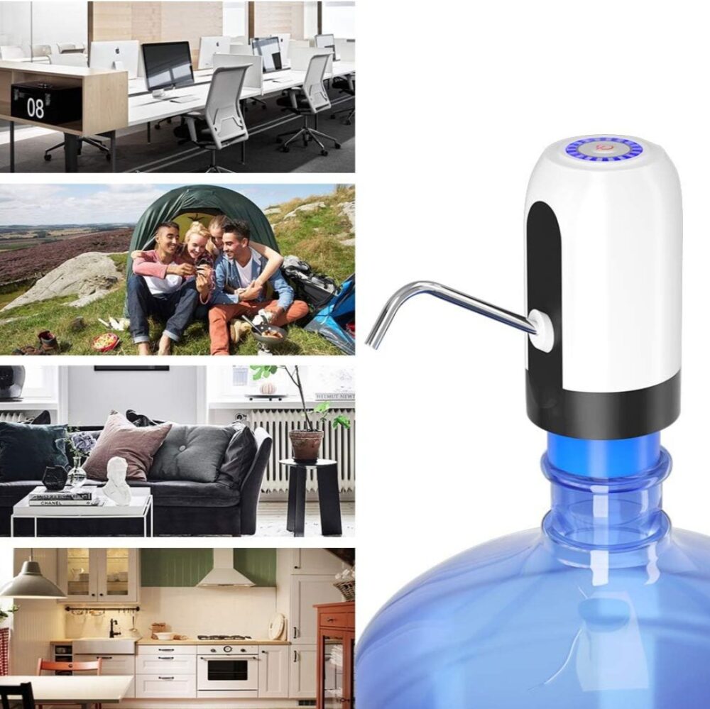 Automatic USB Rechargeable Water Dispenser Pump for 5 Gallon Bottles - Image 2
